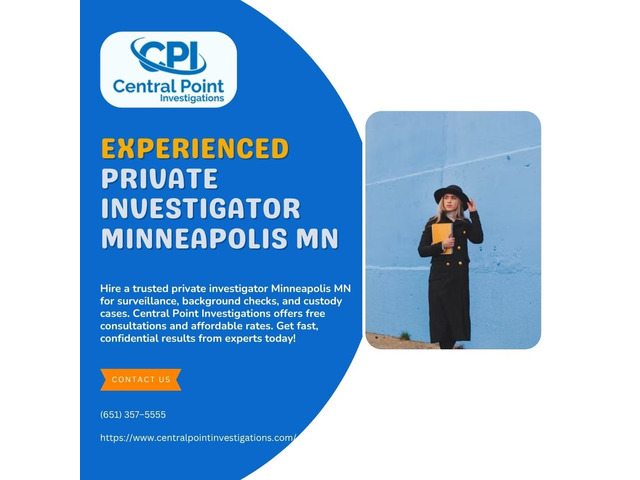 Experienced Private Investigator Minneapolis MN