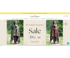 Indian Winters Need Craft Kashmir Printed Shawls