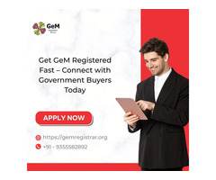 Get GeM Registered Fast – Connect with Government Buyers Today