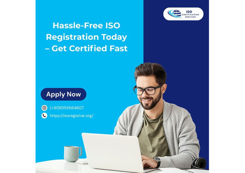 Hassle-Free ISO Registration Today – Get Certified Fast