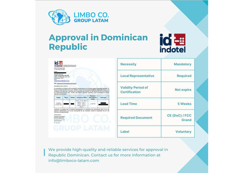 Type Approval in Dominican Republic