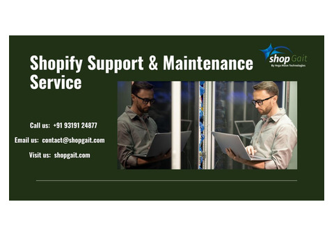 Reliable Shopify Support & Maintenance Services