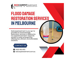Professional Flood Damage Restoration Services in Melbourne