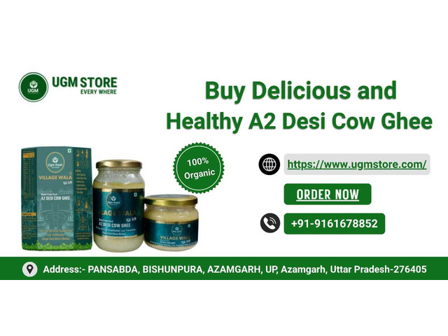Buy 100% Original A2 Cow Ghee | Desi A2 Cow Bilona Ghee