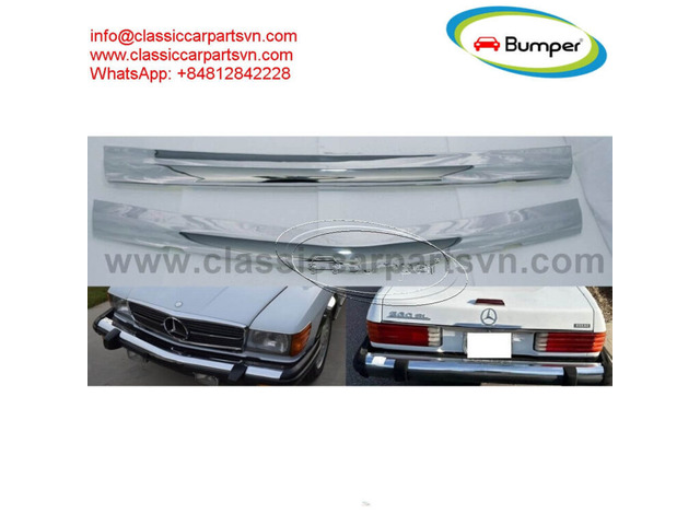 Mercedes R107 C107 SL SLC US style Bumpers
