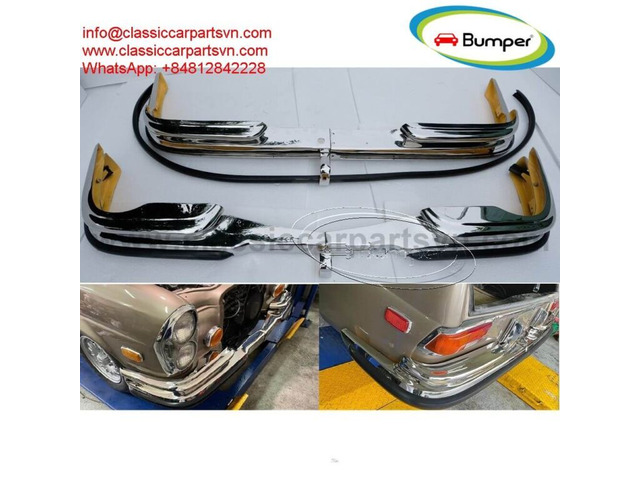 Mercedes W111 W112 280SE Coupe Cabriolet bumpers