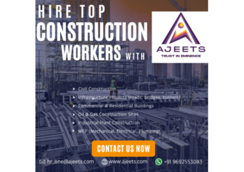 Looking for Best Construction Recruitment Agencies from India