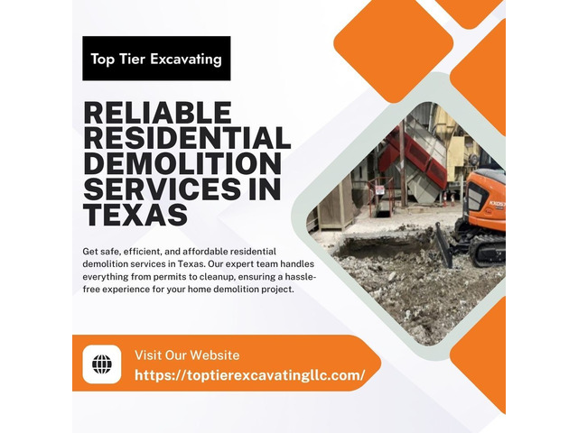 Reliable Residential Demolition Services in Texas