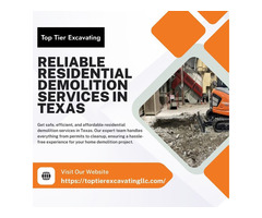 Reliable Residential Demolition Services in Texas