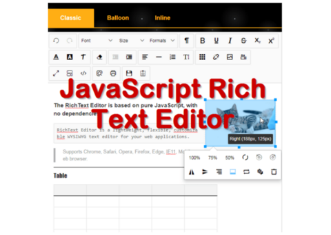 The Most Advanced Converter for Rich text editor JavaScript
