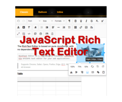 The Most Advanced Converter for Rich text editor JavaScript