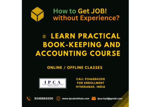 Enroll in Our Job-Oriented Bookkeeping Course Today!