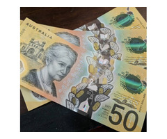 Buy Fake AUS 50 Dollar Note Online