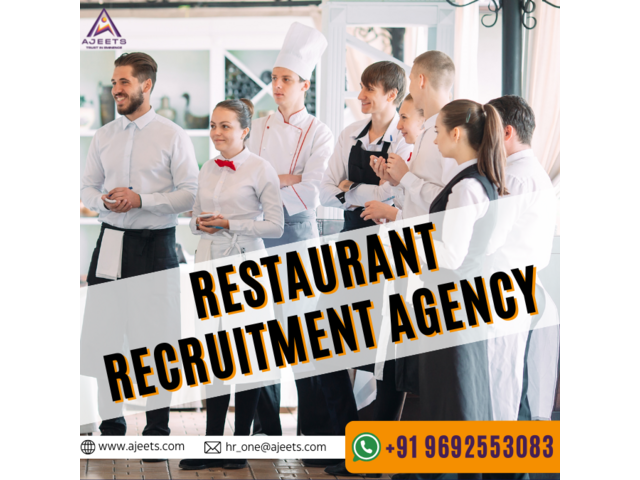 Restaurant Staff Recruitment Agencies for Hotels, Cafés