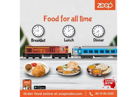 Online Food Delivery In Train