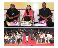 Team Behind Dilli Dark Visits AAFT, Celebrating the Contribution