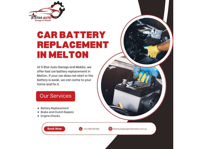 Trusted Car Battery Replacement in Melton