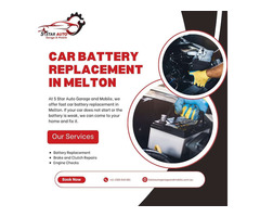 Trusted Car Battery Replacement in Melton