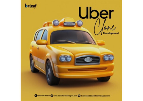 Top-Rated Uber Clone Development - Beleaf Technologies
