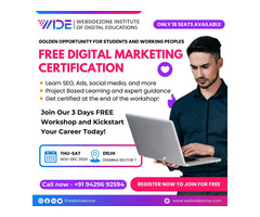 Online Digital Marketing Masters Course in India - Wide Institute