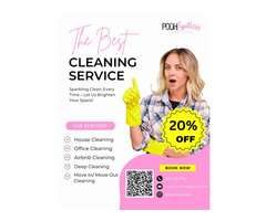 20% OFF Professional Cleaning – Limited Time! (Pooh Spotless)