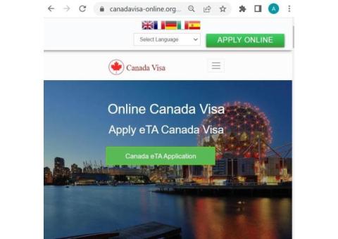 CANADA  Official Government Immigration Visa Application Online