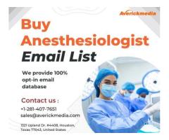 100% authentic Anesthesiologist Email List in U.S