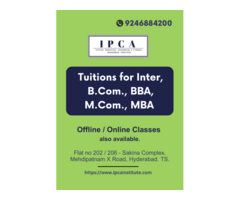 B.Com / BBA Tuitions – All Subjects Covered!