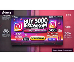 Boost Your Online Presence with Buy 5000 Instagram followers