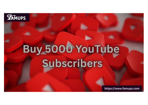 YouTube Growth with Reliable Services to Buy 5000 YouTube Subscribers