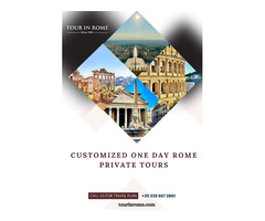 Customized One Day Rome Private Tours