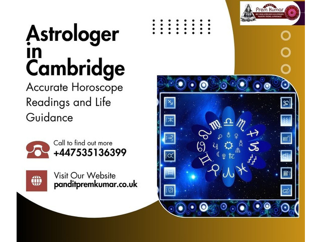 Astrologer in Cambridge – Trusted Horoscope & Vedic Expert