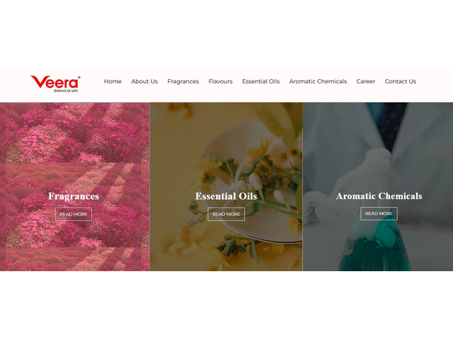 Cosmetic, Fine Fragrance Manufacturing by Veera Fragrances