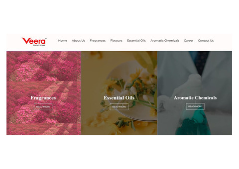 Cosmetic, Fine Fragrance Manufacturing by Veera Fragrances