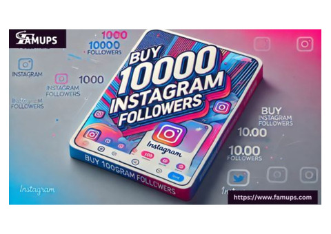Boost Your Instagram Instantly with Buy 10000 Instagram followers