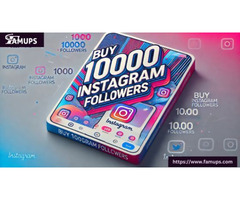 Boost Your Instagram Instantly with Buy 10000 Instagram followers