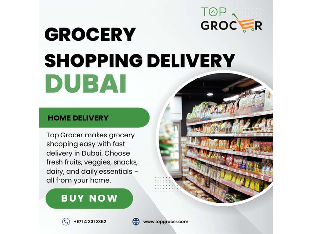 Fast Grocery Shopping Delivery in Dubai – Top Grocer