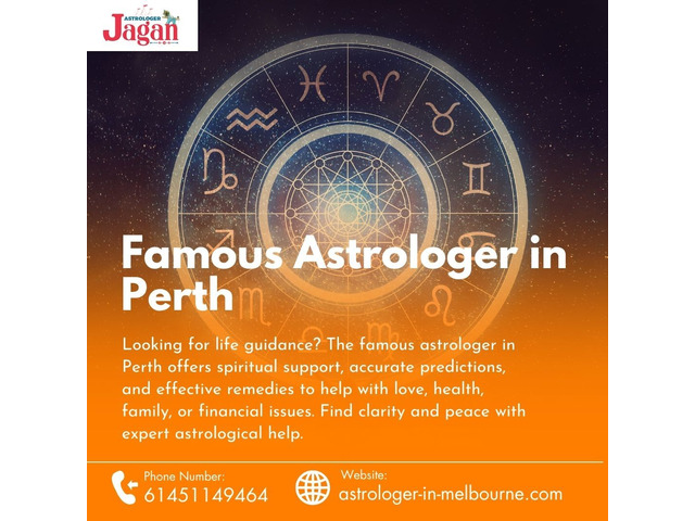 Consult the Famous Astrologer in Perth for Professional Predictions