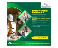 Professional Construction Companies in Frederick