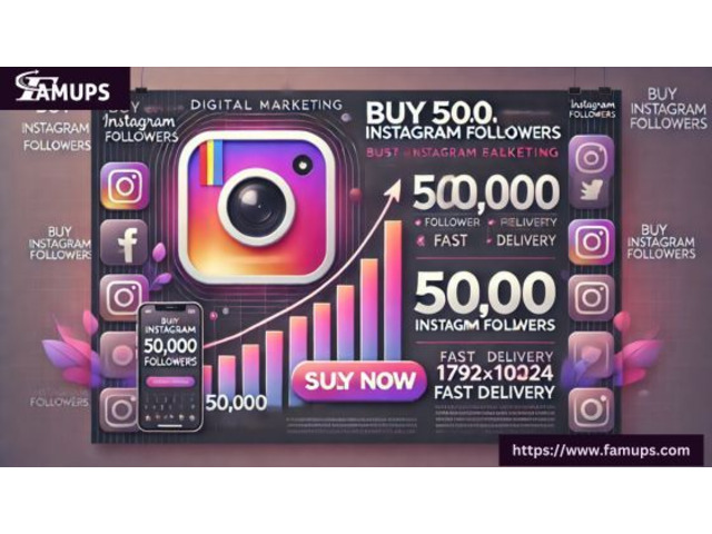 Boost your Instagram Presence with Buy 50000 Instagram Followers