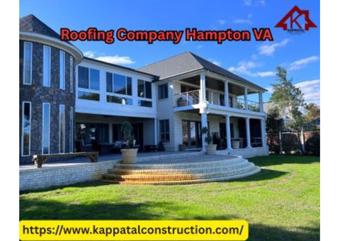 Book the Best Roofing Company in Hampton VA for Fast Service