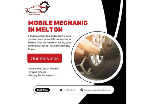 Reliable Mobile Mechanic in Melton – We Come to You!