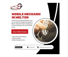 Reliable Mobile Mechanic in Melton – We Come to You!
