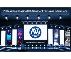 Professional Staging Solutions for Events and Exhibitions