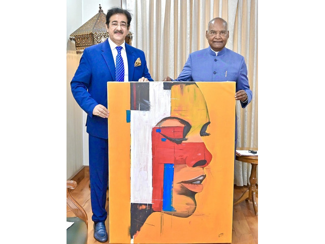 Sandeep Marwah Invites Former President Shri Ram Nath Kovind