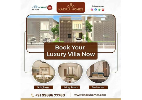 Find Your Dream Home & Villas with Kadru Homes Today