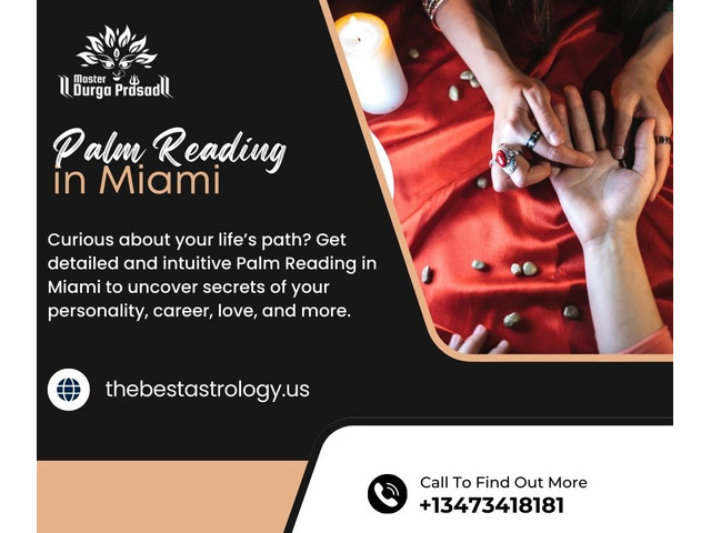 Palm Reading in Miami – Discover Career & Love Secrets