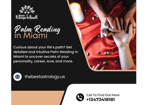 Palm Reading in Miami – Discover Career & Love Secrets
