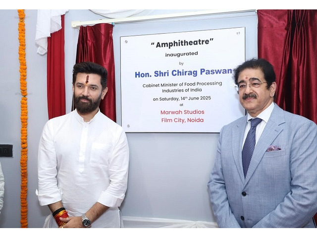 New Amphitheatre Inaugurated by Union Minister Chirag Paswan During