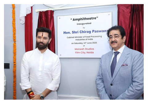 New Amphitheatre Inaugurated by Union Minister Chirag Paswan During